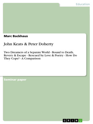 cover image of John Keats & Peter Doherty